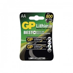 Baterii GP Lithium AA FR6, 1.5V - 4 buc.